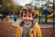 © CojanAI - Smiling portrait of a boy in playground