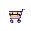 © rabbit75_fot - Vector illustration of simple shopping cart icon.