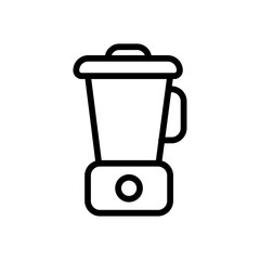 Poster - Blender icon Outline vector for web ui