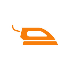 Poster - Electric Iron icon Outline vector for web ui