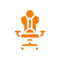 Poster - Gaming armchair icon Outline vector for web ui