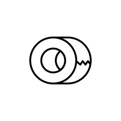 Poster - scotch icon Outline vector for web ui