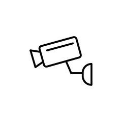 Poster - surveillance icon Outline vector for web ui
