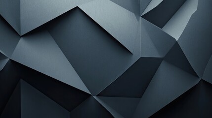 Aufkleber - abstract dark geometric texture featuring sharp angles and a minimalist design.