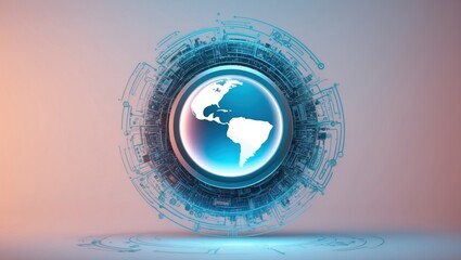 Poster - Wallpaper, world of IT and business