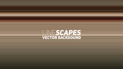 Poster - LineScapes Gradient Background. Minimal Gradient Stripes.