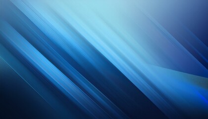 Poster - Abstract blue gradient background with diagonal light, motion effect wallpaper