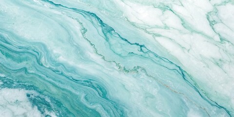 Wall Mural - Beautiful abstract marble background blending shades of blue and green , marble, abstract, background, texture, vibrant