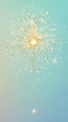 Poster - A breathtaking fireworks display illuminating the night sky with a dazzling array of vibrant colors intricate patterns and explosive energy