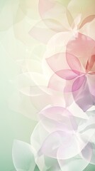 Poster - exquisite floral background featuring a soft dreamy arrangement of delicate pink and white petals in