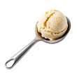© Playful Creatives - Filled ice cream scoop isolated on a transparent background