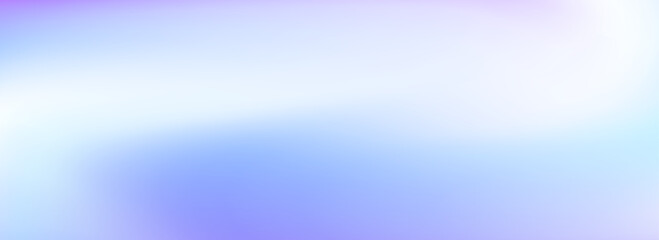 Poster - Light blue pink gradient background. Soft pastel winter wave wallpaper. Smooth blurry cold color backdrop for poster, brochure, leaflet, banner, booklet. Calm icy surface texture. Vector