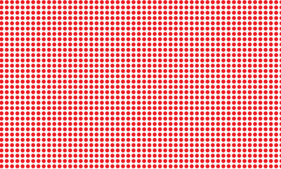 Poster - abstract simple red dot pattern can be used background.