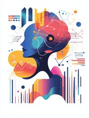 Poster - business intelligence abstract concept vector illustration. business data analysis, management tools