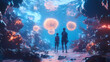 © TAEWON - Lo-Fi music picture The background that goes well with the lo-fi music genre Generative AI