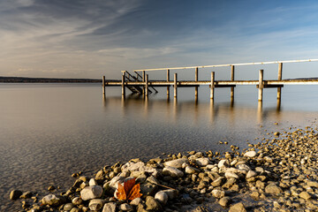 Wall Mural - Badesteg am Ammersee