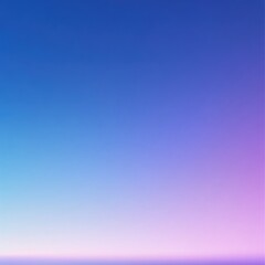 Poster - A serene gradient of blue and purple hues creates a calming atmosphere, perfect for digital backgrounds.