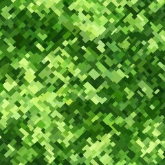 Poster - Abstract green pixelated texture, ideal for backgrounds or designs.