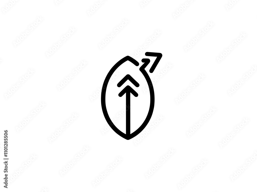 Icon depicting a flat computer mouse click pointer cursor arrow for use ...