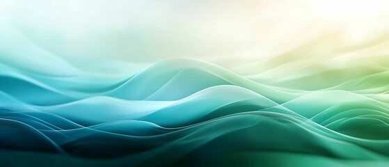 Wall Mural - Explore the serenity of fluid waves capture the beauty of nature's abstract patterns in stunning visuals