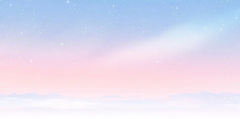 Canvas Print - background with clouds