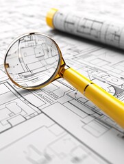 Poster - Search optimization storyboarding with futuristic concepts, clean elements,