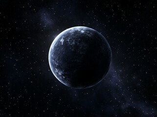 Wall Mural - Mysterious Planet in the Vast Cosmos