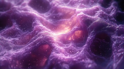 Wall Mural - A purple and orange space with a lot of texture. Generative AI