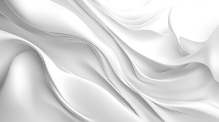 Fototapete - Elegant white abstract background with clean design