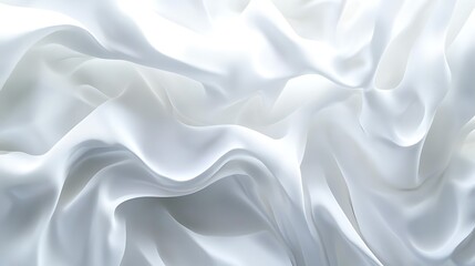 Fototapete - Minimalist white abstract background offering sleek design appeal design