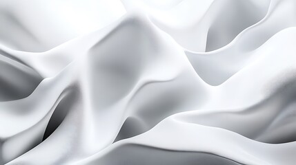 Fototapete - White background featuring artistic abstract design elements
