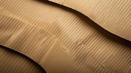 Poster - A close-up of textured, wavy paper showcasing its natural patterns and folds.