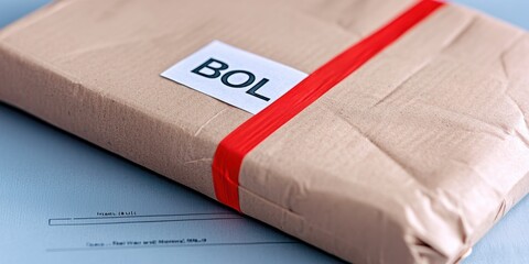 Poster - shipping document action maritime location bill of lading content nautical environment close-up view