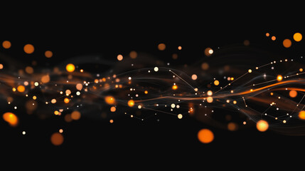 abstract professional business team people innovation connection of line from nail node to node on map background , networking concept