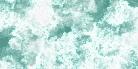 Poster - Painting abstract monochrome Hand drawn wet background in vintage style. Seamless Aqua Organic  Textile. Turquoise background reminiscent of cement wall texture with old grunge