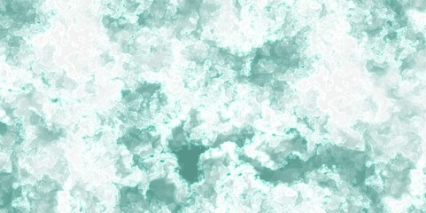 Poster - Painting abstract monochrome Hand drawn wet background in vintage style. Seamless Aqua Organic  Textile. Turquoise background reminiscent of cement wall texture with old grunge