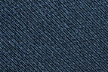 Wall Mural - Dark blue jersey fabric pattern close up as background