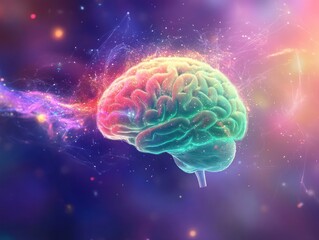 Poster - Cosmic Brain