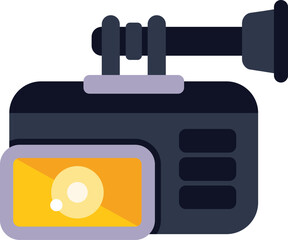 Poster - Professional digital video camera recording footage for a movie, tv show, or commercial