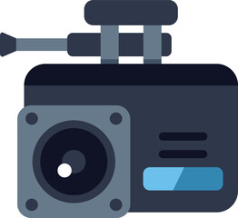 Poster - Dashcam recording, ensuring safety and capturing moments on the road