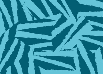 Poster - Abstract background with rough and raw stripes pattern