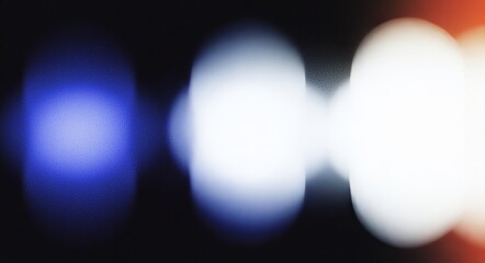 Aufkleber - A blurred, dark abstract background with a grainy texture, displaying pink, orange, blue, and black colors, and offering copy space.
