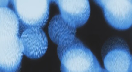 Leinwandbilder - A dark, abstract web banner featuring a blue gradient background with a grainy noise texture effect and space for text.