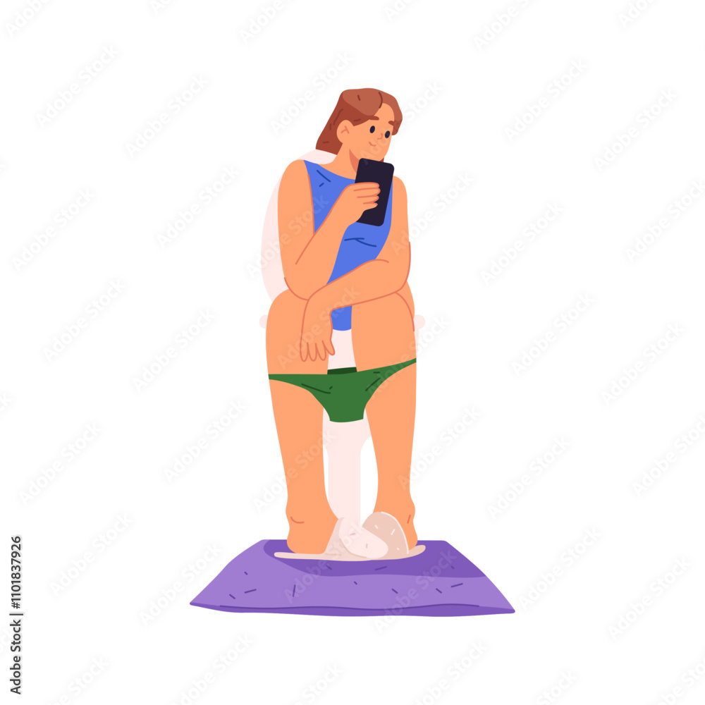 vector-de-stock-female-personage-sitting-on-toilet-in-morning-reading