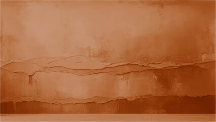 Wall Mural - abstract watercolor background vector for textures background. brown color watercolor illustration.