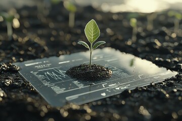 Poster - Agricultural and stock technology for seed and crop monitoring as well as precision agriculture with stock.