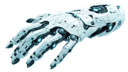 Aufkleber - Advanced Robotic Hand Design Futuristic Technology