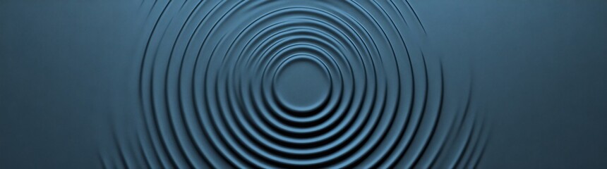 Poster - abstract blue glowing geometric lines set against a dark blue backdrop. a modern design featuring sh