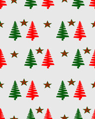 christmas tree background  pattern Perfect for any christmas projects