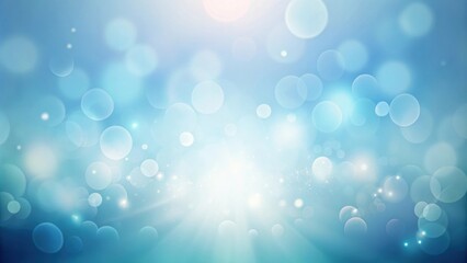 Wall Mural - Abstract pastel blue gradient background with a blurred light effect, abstract, blur, light, gradient, blue, pastel, color